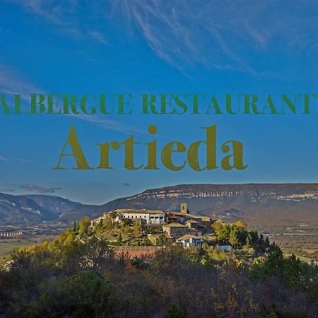 Albergue Restaurante De Artieda Zewnętrze zdjęcie