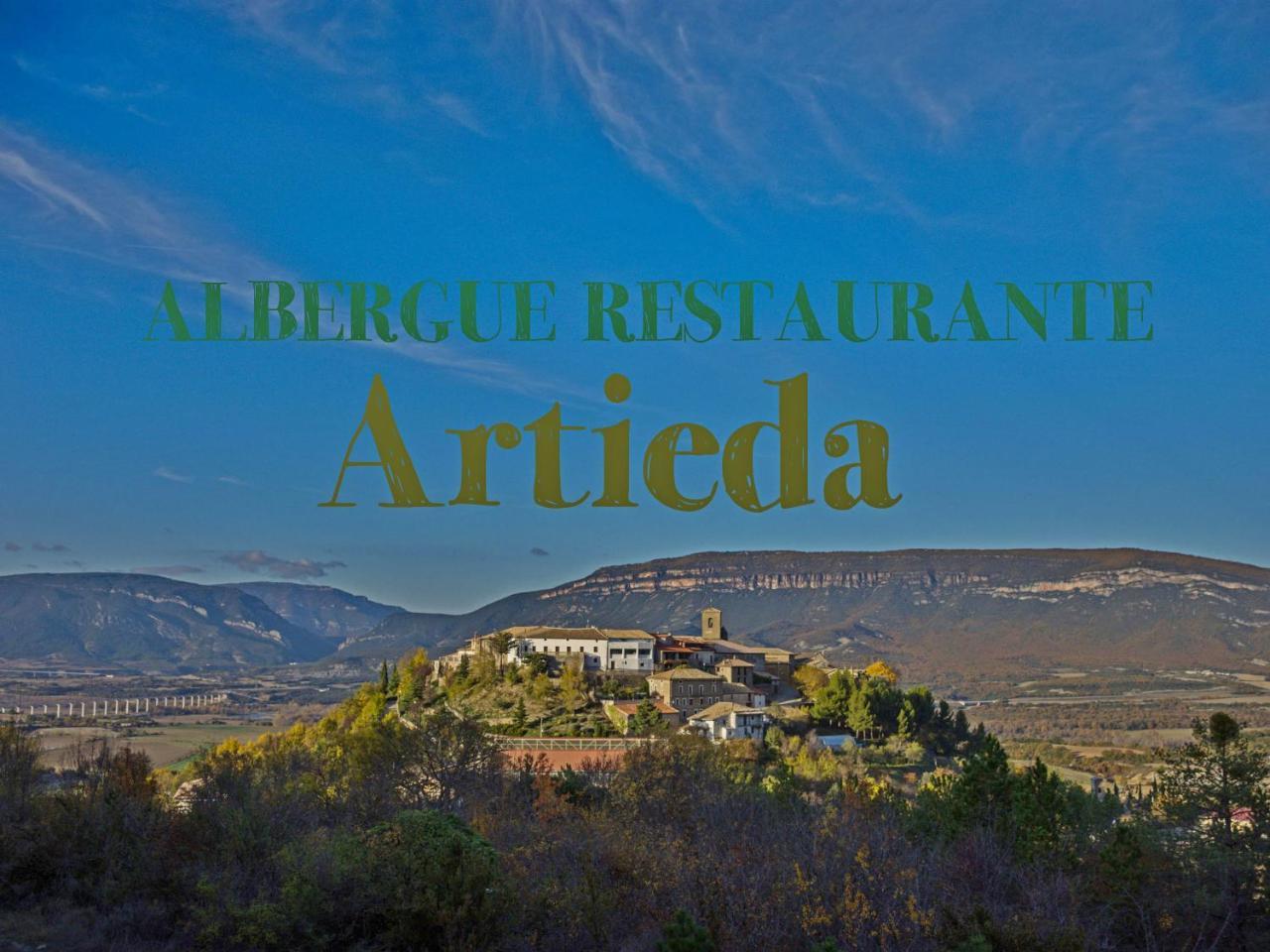 Albergue Restaurante De Artieda Zewnętrze zdjęcie
